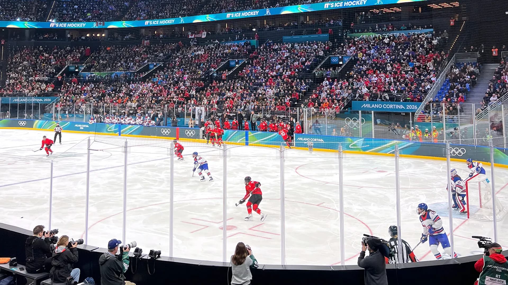 Women athletes in action