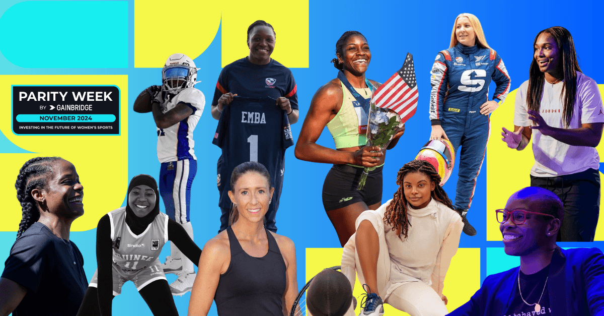 Parity Week athlete grant recipients photo collage