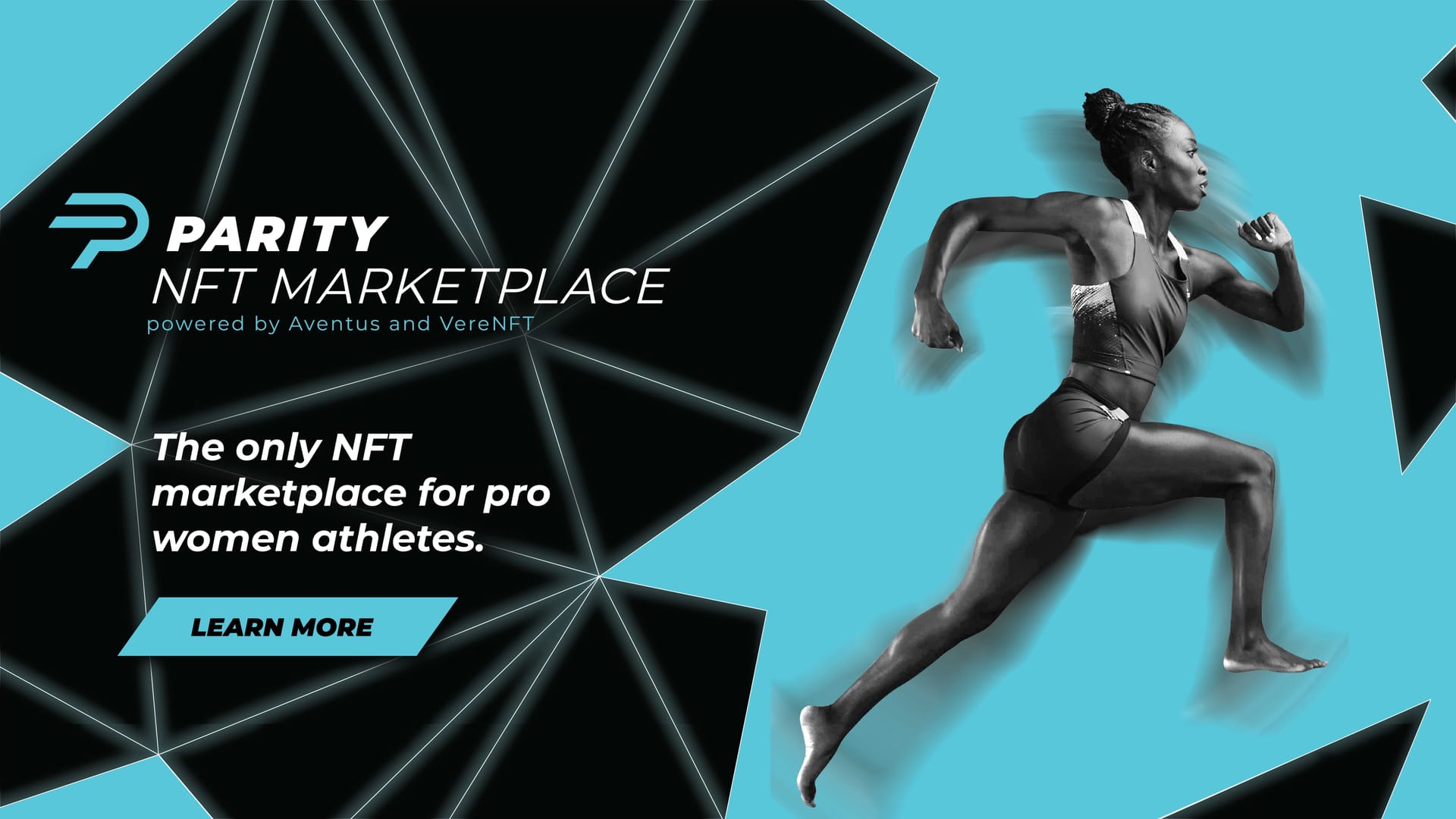 Parity NFT Marketplace promotional graphic
