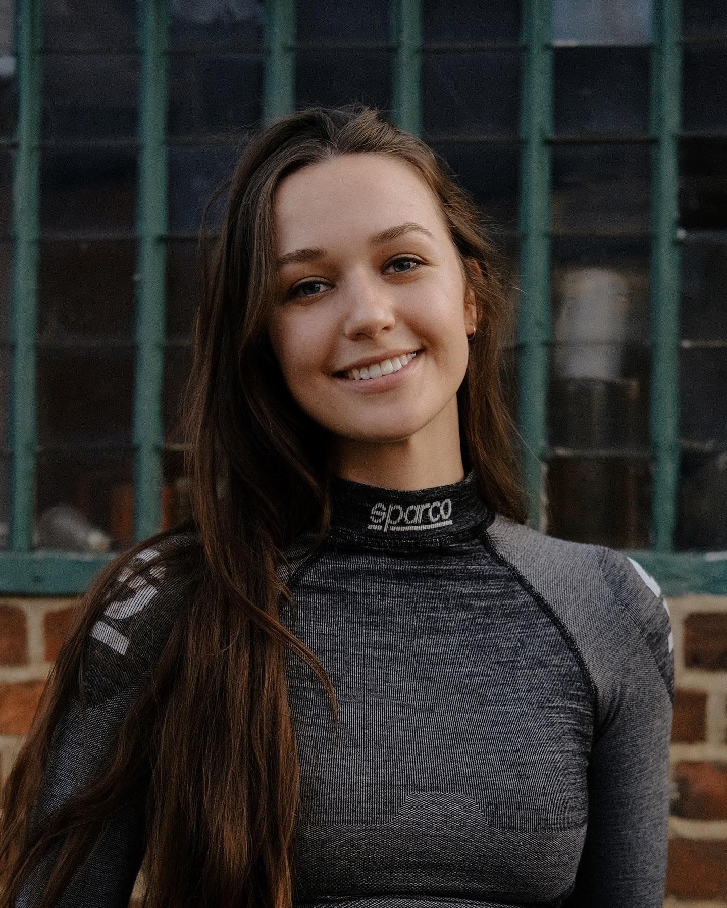 portrait of Erika smiling